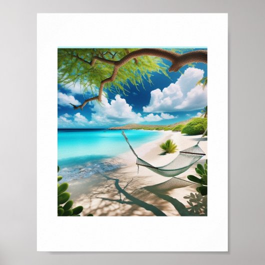 Geheime snorkelplek poster (Voorkant)