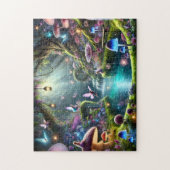 Geheime Sprookjestuin Betoverd Bos Fantasie Legpuzzel (Verticaal)