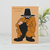 geheime SPY-verjaardagsverrassing Kaart (Staand voorkant)