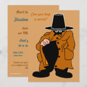 geheime SPY-verjaardagsverrassing Kaart (Voorkant / Achterkant)