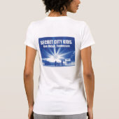 Geheime stad Kinder T-Shirt (Achterkant)