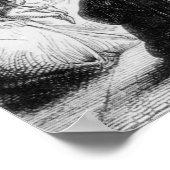 Geheime studie van Wycliffe's Bijbel Poster (Hoek)