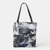 Geheime symbolen tote bag (Achterkant)