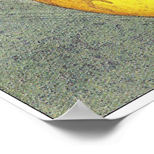 Geheime Symbolen van de Rosikruisers, 1785 Duits Poster (Hoek)