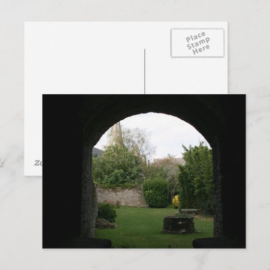 Geheime tuin briefkaart (Voorkant / Achterkant)