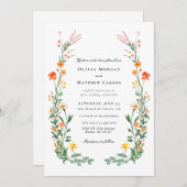 geheime tuin bruiloft kaart (Voorkant / Achterkant)