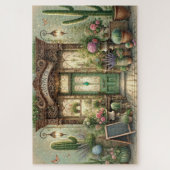 Geheime Tuin Cactus Winkel Plantentuin Cadeau Legpuzzel (Verticaal)