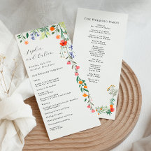 Geheime Tuin Huwelijksceremonie Programma