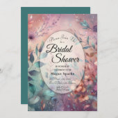 Geheime tuin in avondgloed Bruidsmeisjesfeest Kaart (Voorkant / Achterkant)