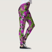 Geheime tuin (kleurrijk abstract patroon) leggings (Rechts)