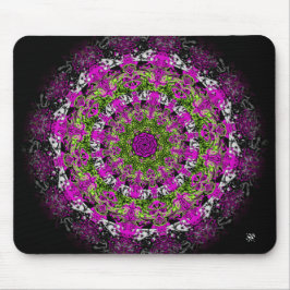 Geheime tuin (kleurrijk abstract patroon) muismat