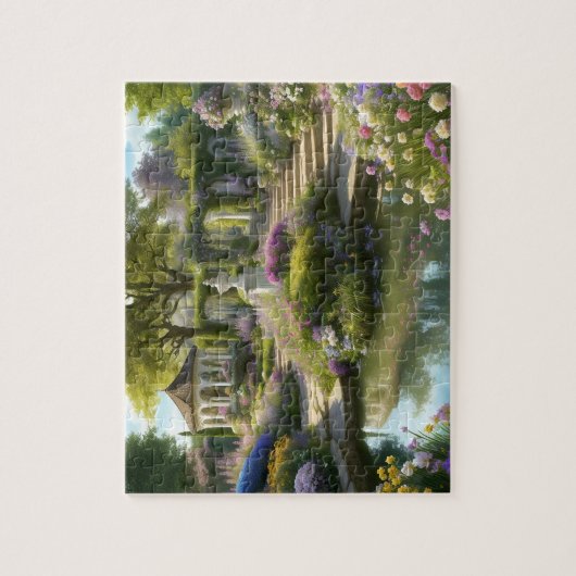 Geheime tuin van onze geest legpuzzel (Verticaal)