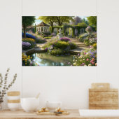 Geheime tuin van onze geest poster (Keuken)