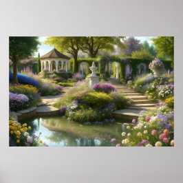 Geheime tuin van onze geest poster