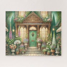 Geheime Tuin Winkel Whimsische Bloemen Boetiek Legpuzzel