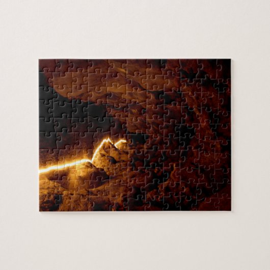 Geheime tunnel legpuzzel (Horizontaal)