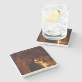 Geheime tunnel stenen onderzetter (Zijkant)