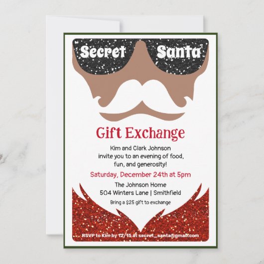 Geheime uitnodiging tot uitwisseling van cadeaus v (Voorkant)