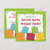 Geheime uitnodiging van de Feitelijke Sinterklaas (Voorkant / Achterkant)