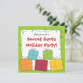 Geheime uitnodiging van de Feitelijke Sinterklaas (Staand voorkant)