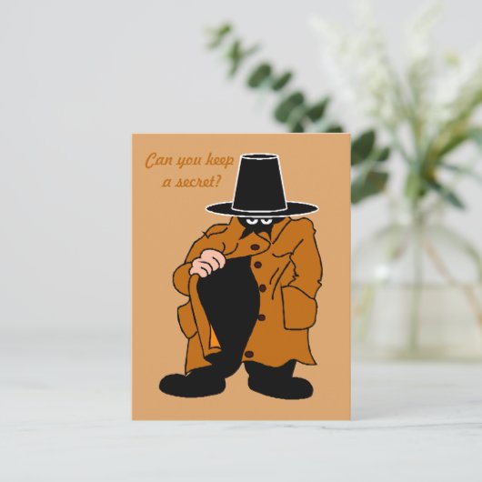 geheime uitnodiging voor verjaardagsfeestje van SP (Staand voorkant)