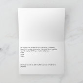 Geheime uitnodigingspartner voor zoon die terugkee (Binnen)