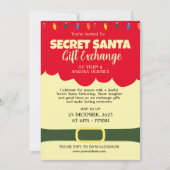 Geheime uitwisseling van cadeaus voor kerstmis kaart (Voorkant)