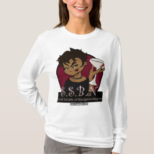 Geheime vereniging Bourgeois negroes-dames T-shirt