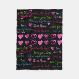 Geheime Verliefdheid, Eerste Liefde Persoonlijk Ca Fleece Deken