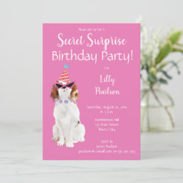 Geheime verrassing Birthday Party Funny Kaart