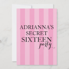 Geheime verrassing zweet zestien-partijenroze stre kaart
