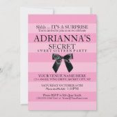 Geheime verrassing zweet zestien-partijenroze stre kaart (Achterkant)