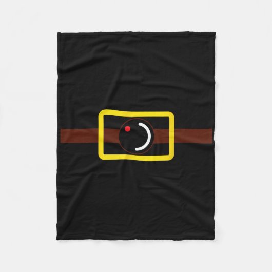 Geheime Video-opname Grappige Camera Halloween Kos Fleece Deken (Voorkant)