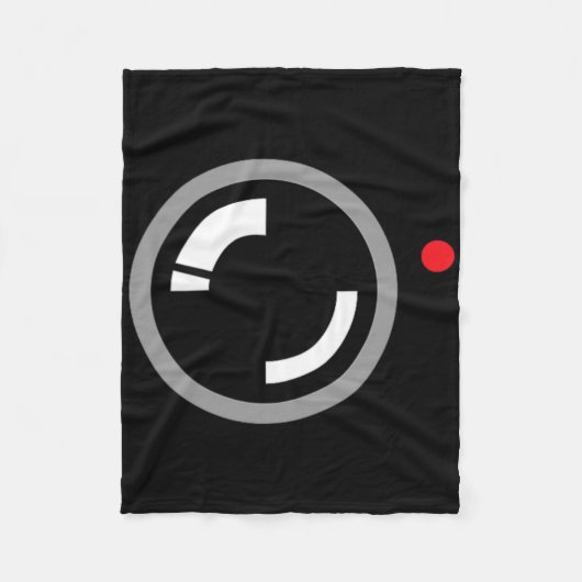 Geheime video-opname Grappige cameraman Halloween  Fleece Deken (Voorkant)