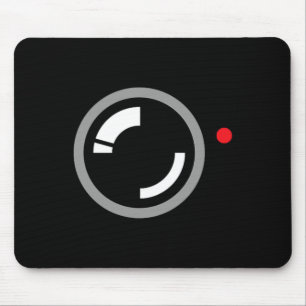 Geheime video-opname Grappige cameraman Halloween  Muismat