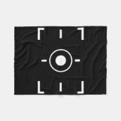 Geheime video-opname Grappige fotograaf Hallowee Fleece Deken (Voorkant (Horizontaal))