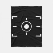 Geheime video-opname Grappige fotograaf Hallowee Fleece Deken (Voorkant)