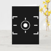 Geheime video-opname Grappige fotograaf Hallowee Kaart (Gele Bloem)