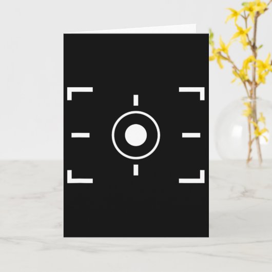 Geheime video-opname Grappige fotograaf Hallowee Kaart (Gele Bloem)