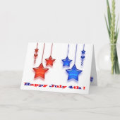 Geheime vriend vierde van Juli Kaart (Voorkant)