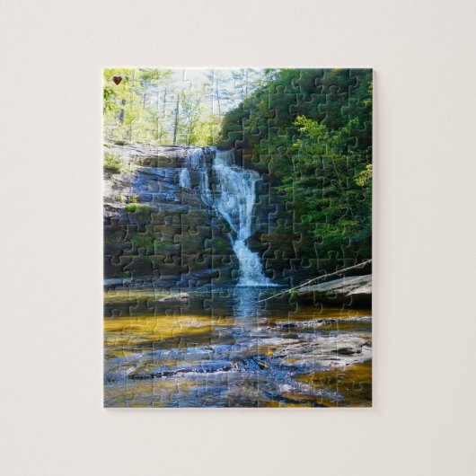 Geheime Waterval Noord Carolina Legpuzzel (Verticaal)
