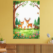 Geheime Weide Canvas Afdruk (Insitu (Woonkamer))