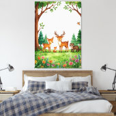 Geheime Weide Canvas Afdruk (Insitu (Slaapkamer))