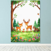 Geheime Weide Canvas Afdruk (Insitu (Houten vloer))