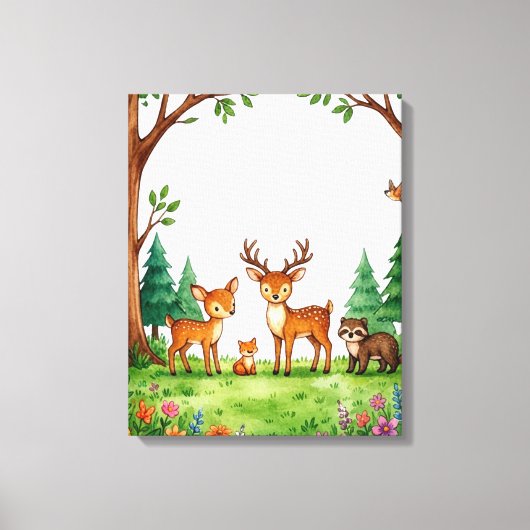 Geheime Weide Canvas Afdruk (Voorkant)