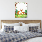 Geheime Weide Canvas Afdruk (Insitu (Slaapkamer))