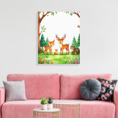 Geheime Weide Canvas Afdruk (Insitu (Woonkamer))
