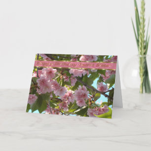 Geheime zuster B-day-aanpasbare tekst Kaart