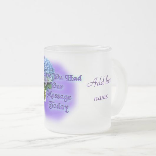 Geheime zuster Hydrangea Bevroren Mok - pas deze a (Voorkant rechts)