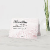 Geheime Zuster-Roze & Kant-iedere gelegenheid Kaart (Achterkant)